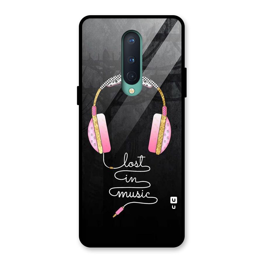 Music Lost Glass Back Case for OnePlus 8