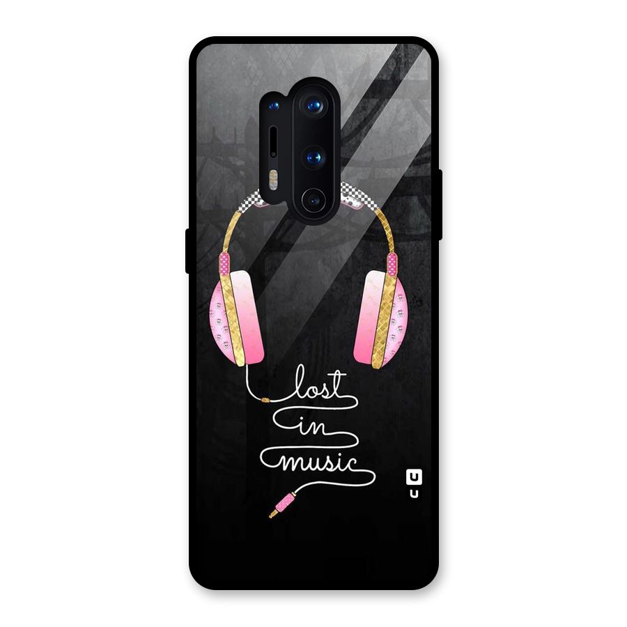 Music Lost Glass Back Case for OnePlus 8 Pro