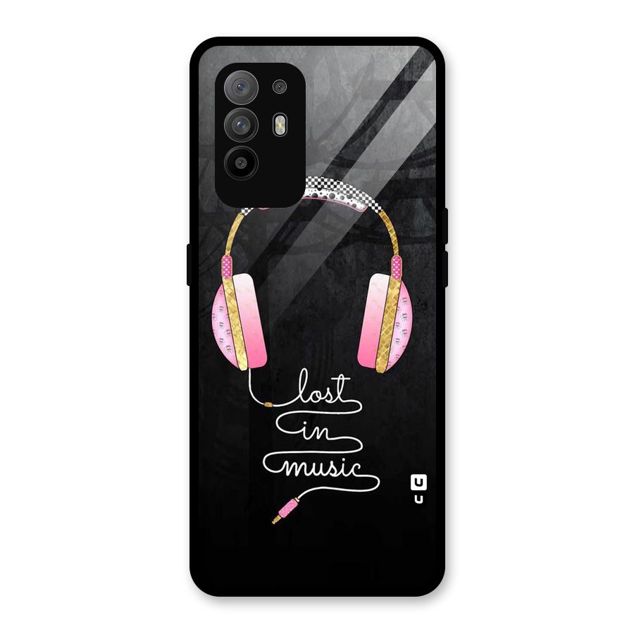 Music Lost Glass Back Case for Oppo F19 Pro Plus 5G