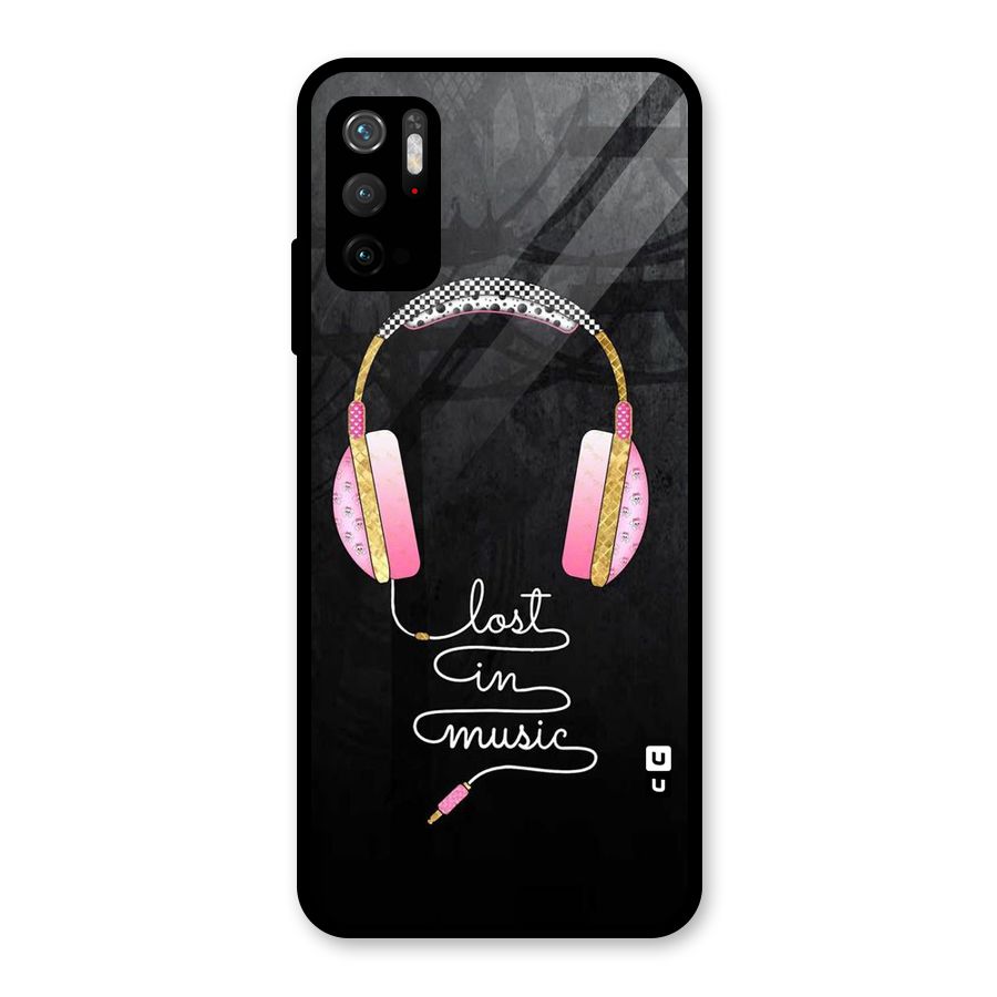 Music Lost Glass Back Case for Poco M3 Pro 5G