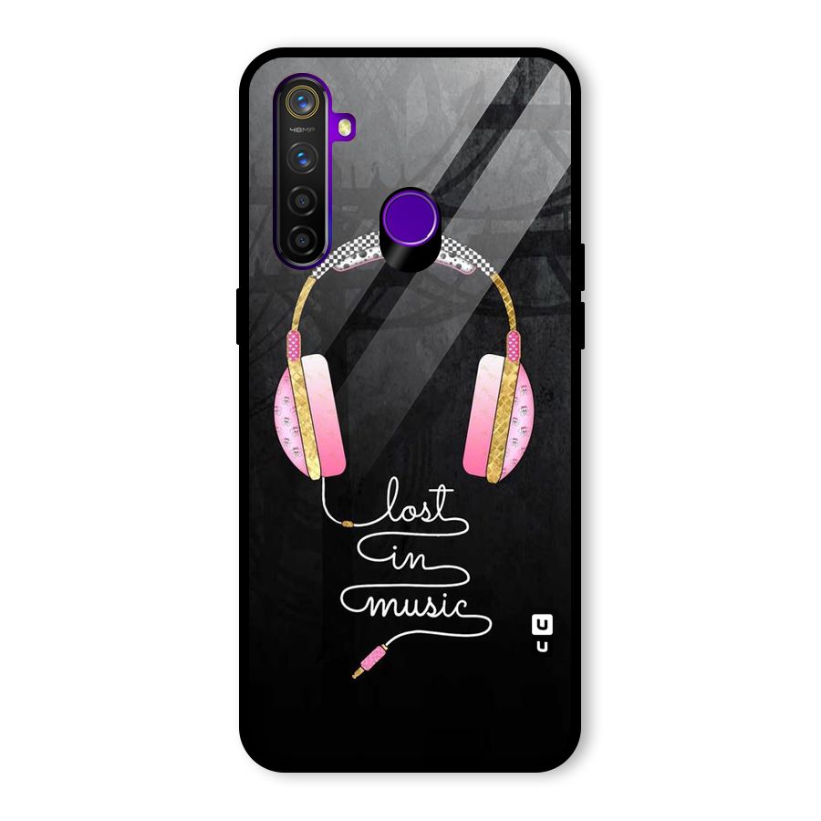 Music Lost Glass Back Case for Realme 5 Pro