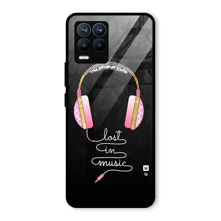 Music Lost Glass Back Case for Realme 8