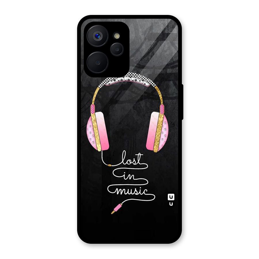 Music Lost Glass Back Case for Realme 9i 5G