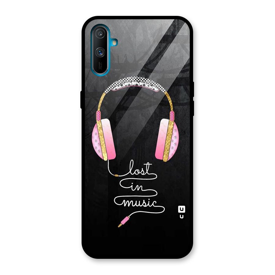 Music Lost Glass Back Case for Realme C3