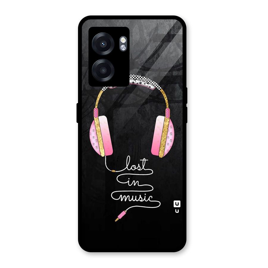 Music Lost Glass Back Case for Realme Narzo 50 5G