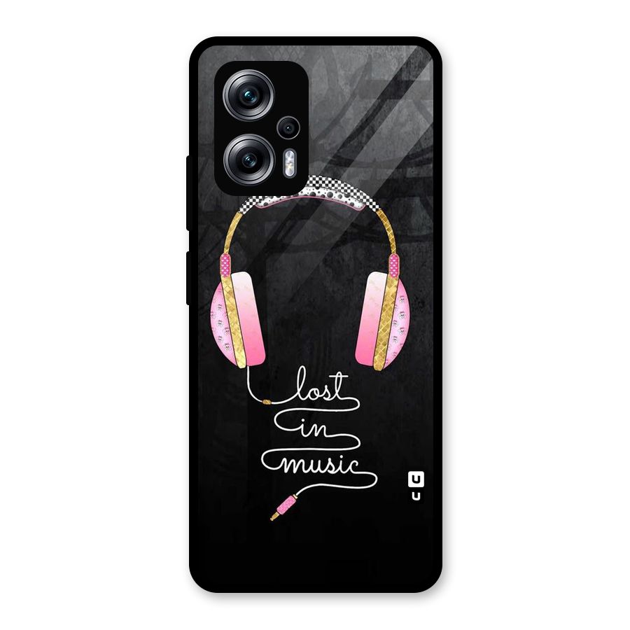 Music Lost Glass Back Case for Redmi K50i