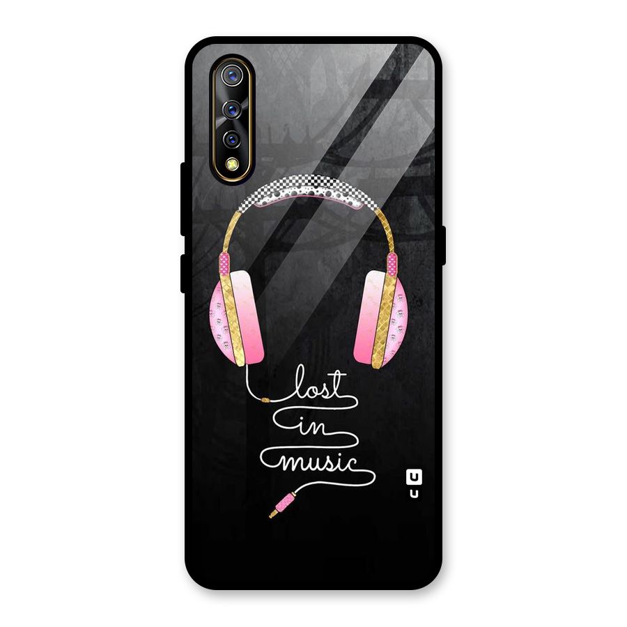 Music Lost Glass Back Case for Vivo S1
