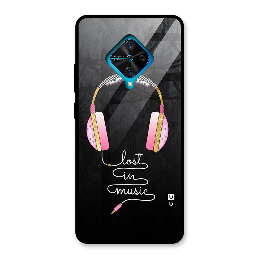 Music Lost Glass Back Case for Vivo S1 Pro