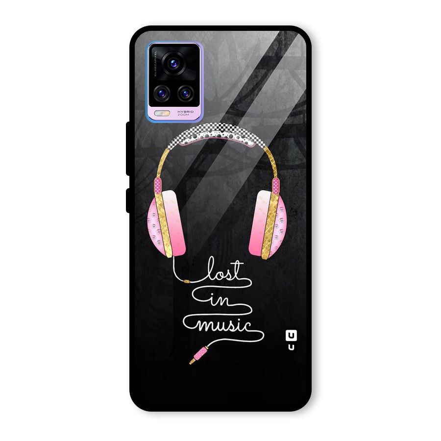 Music Lost Glass Back Case for Vivo V20 Pro