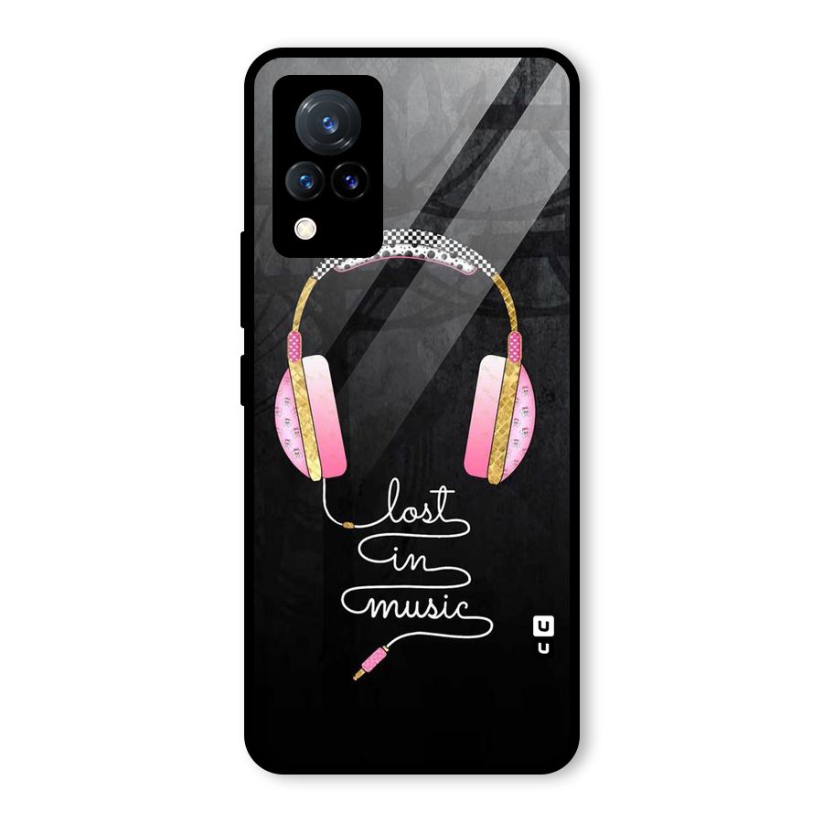 Music Lost Glass Back Case for Vivo V21 5G
