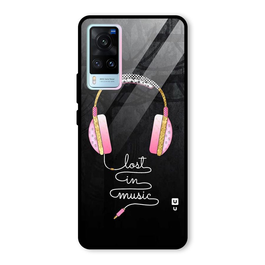 Music Lost Glass Back Case for Vivo X60
