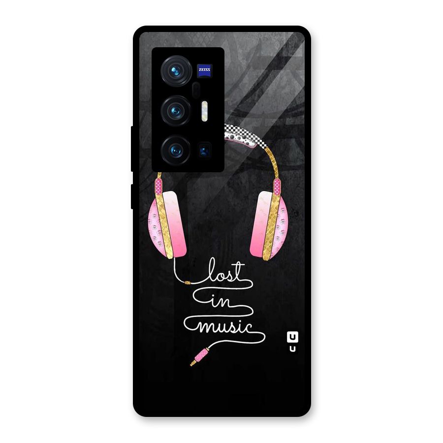 Music Lost Glass Back Case for Vivo X70 Pro Plus