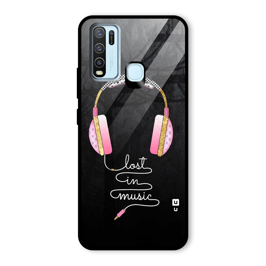 Music Lost Glass Back Case for Vivo Y50