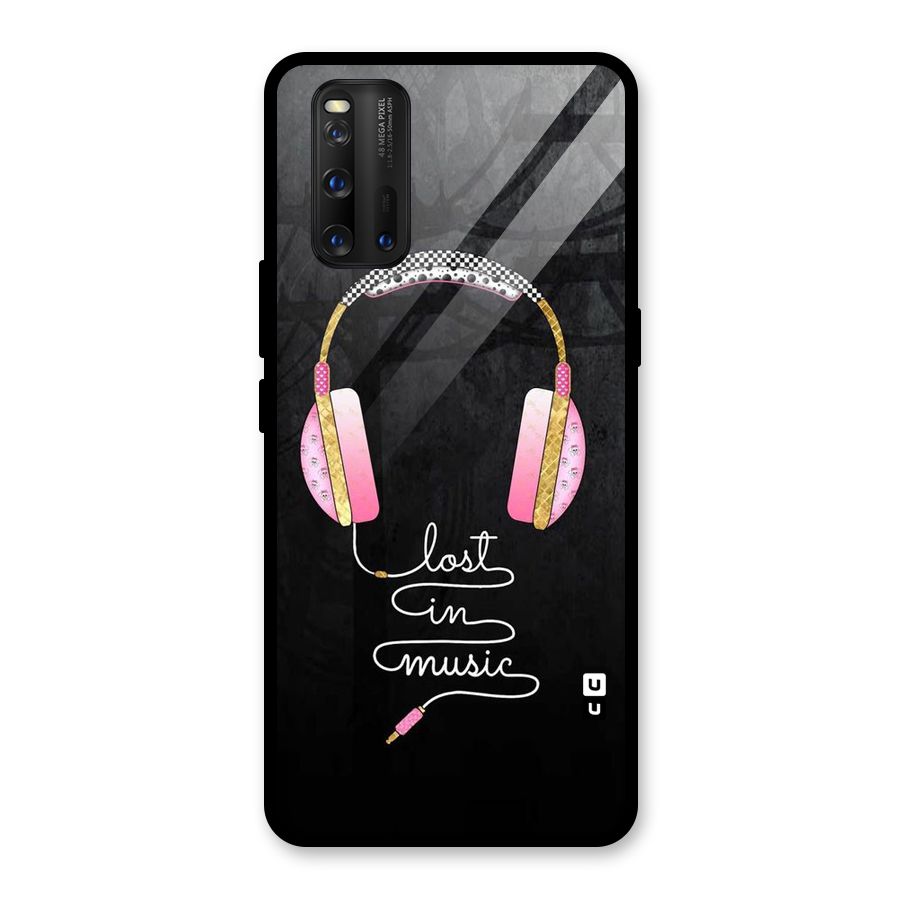 Music Lost Glass Back Case for Vivo iQOO 3