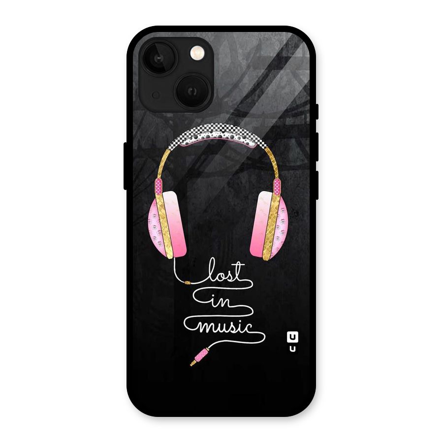 Music Lost Glass Back Case for iPhone 13