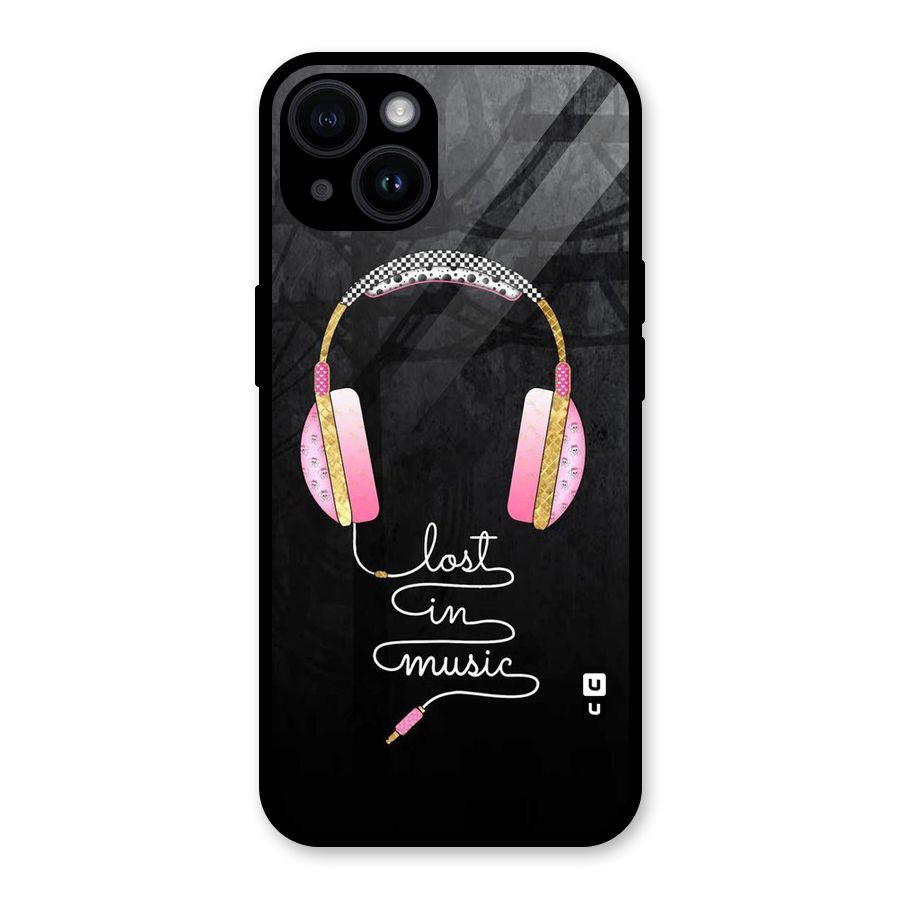 Music Lost Glass Back Case for iPhone 14