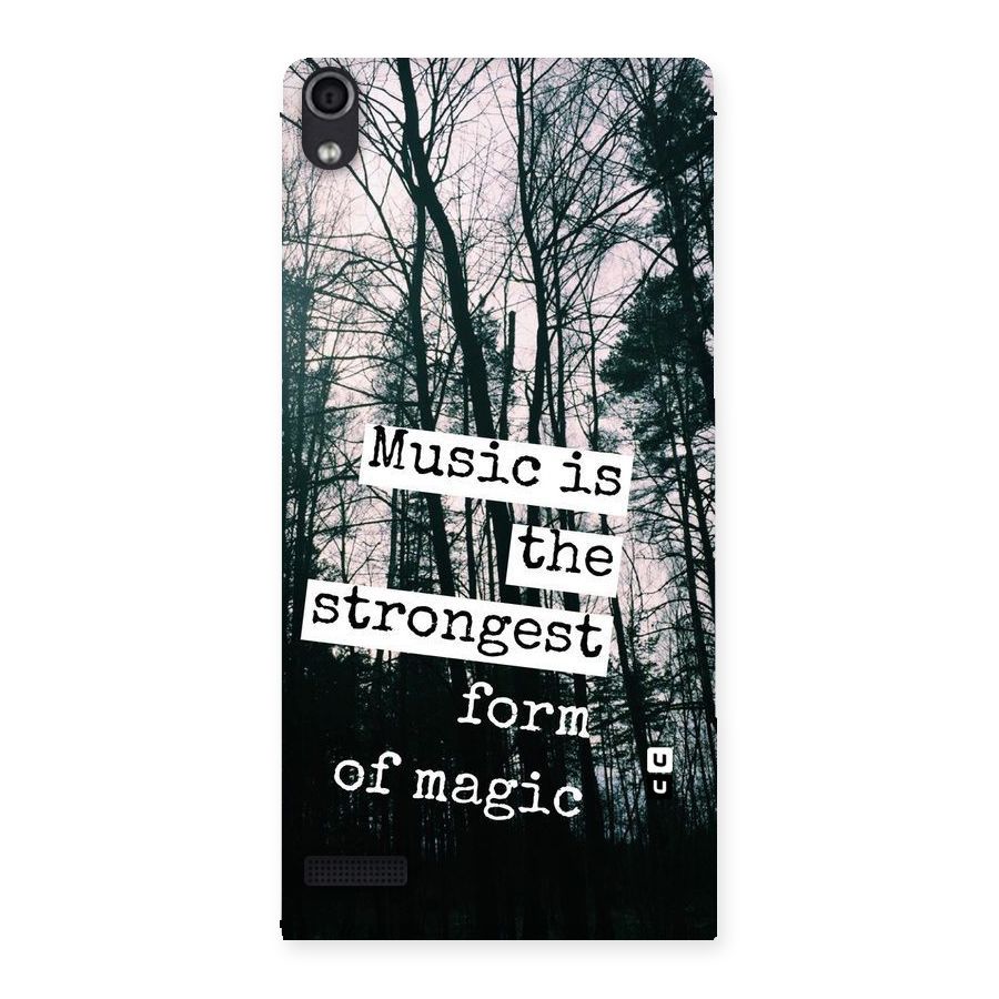 Music Magic Back Case for Ascend P6