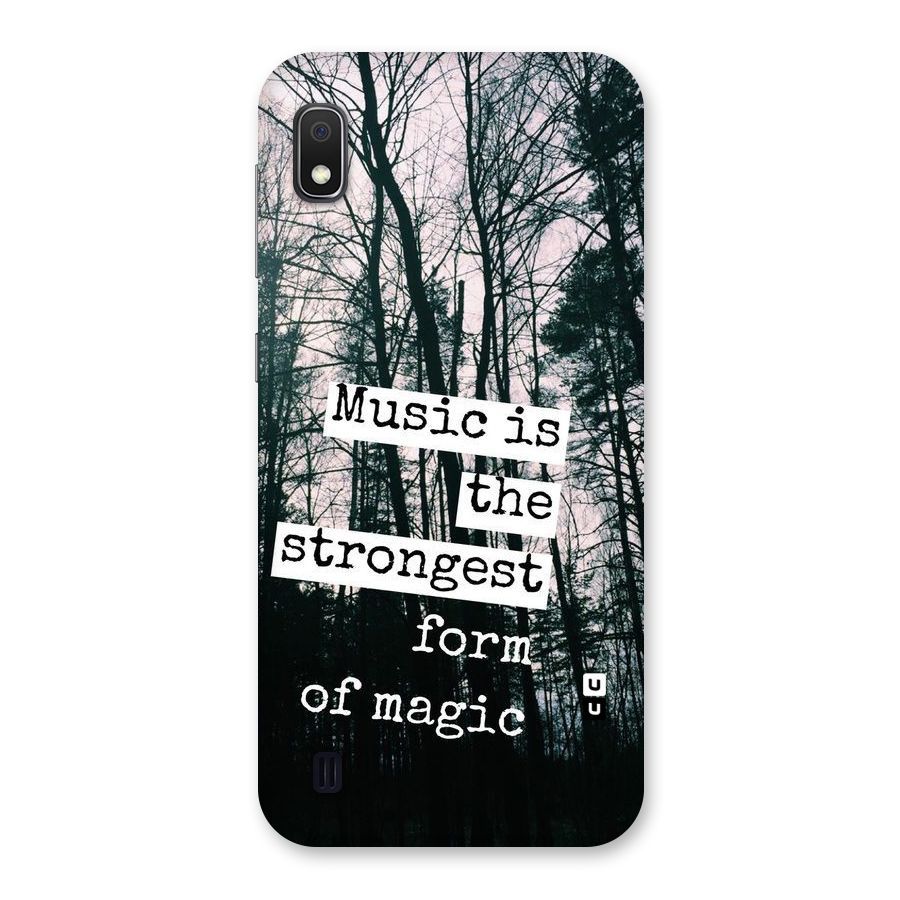 Music Magic Back Case for Galaxy A10