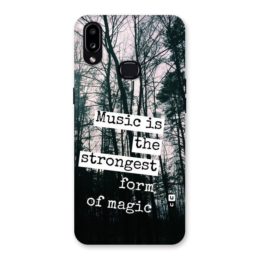 Music Magic Back Case for Galaxy A10s