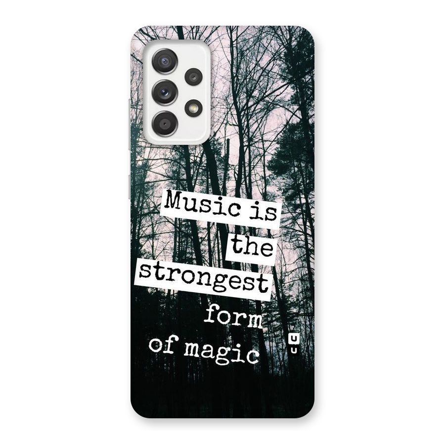 Music Magic Back Case for Galaxy A52