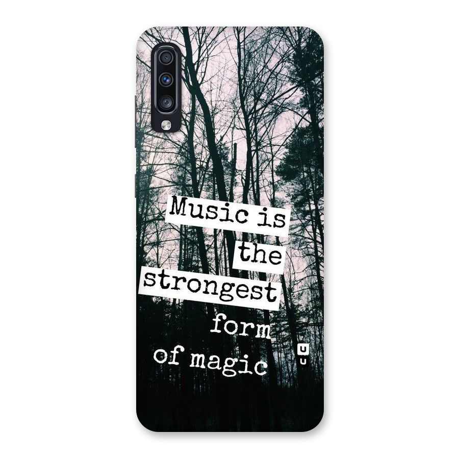 Music Magic Back Case for Galaxy A70