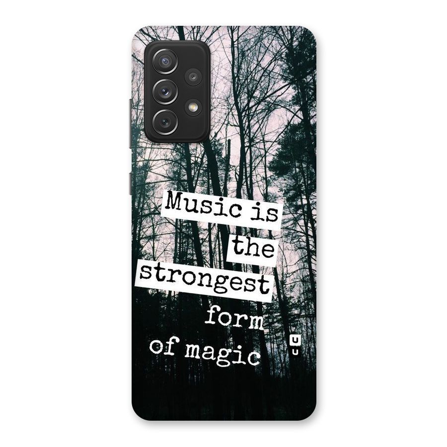 Music Magic Back Case for Galaxy A72