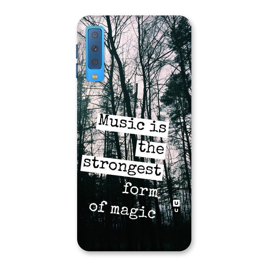 Music Magic Back Case for Galaxy A7 (2018)