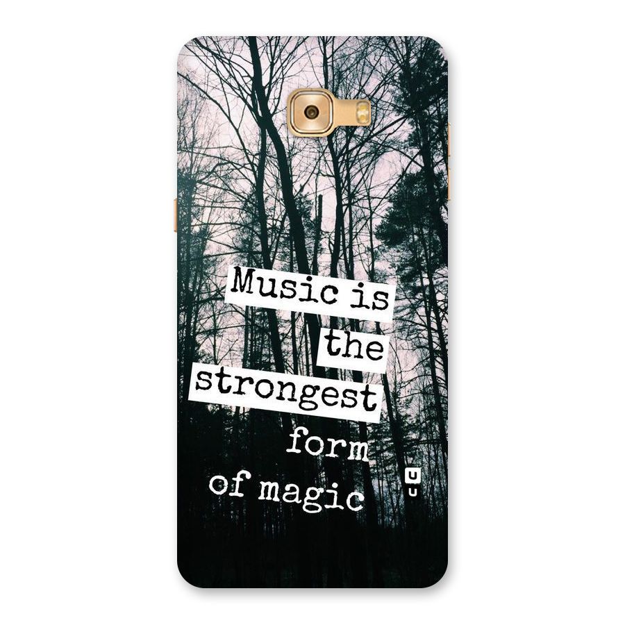Music Magic Back Case for Galaxy C9 Pro
