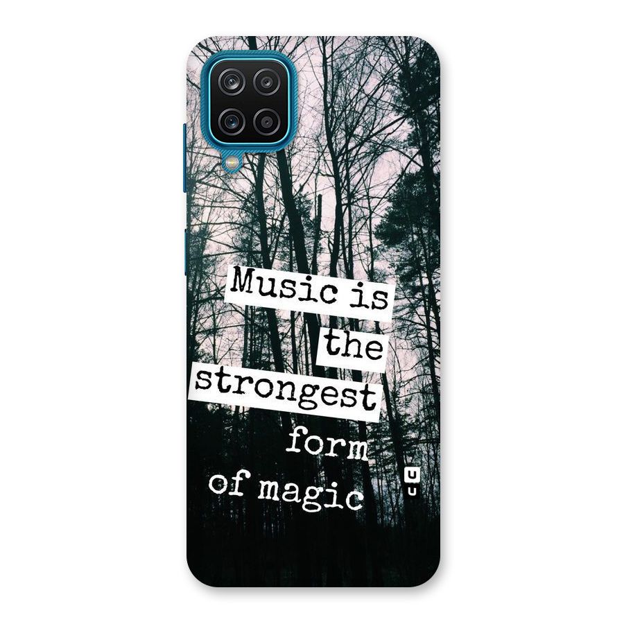 Music Magic Back Case for Galaxy F12