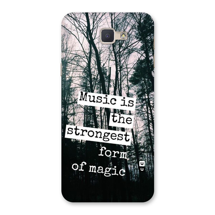Music Magic Back Case for Galaxy J5 Prime