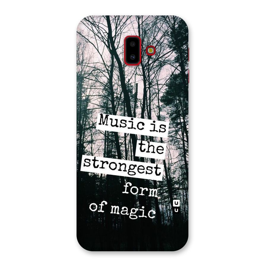 Music Magic Back Case for Galaxy J6 Plus