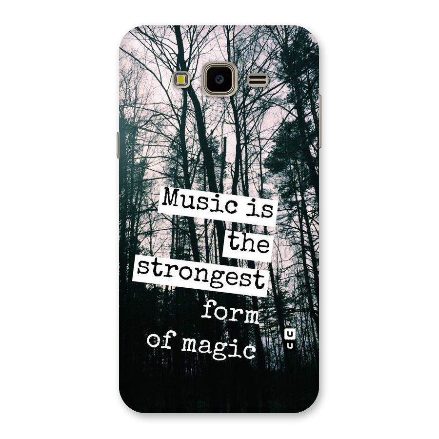 Music Magic Back Case for Galaxy J7 Nxt