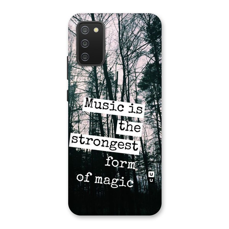 Music Magic Back Case for Galaxy M02s