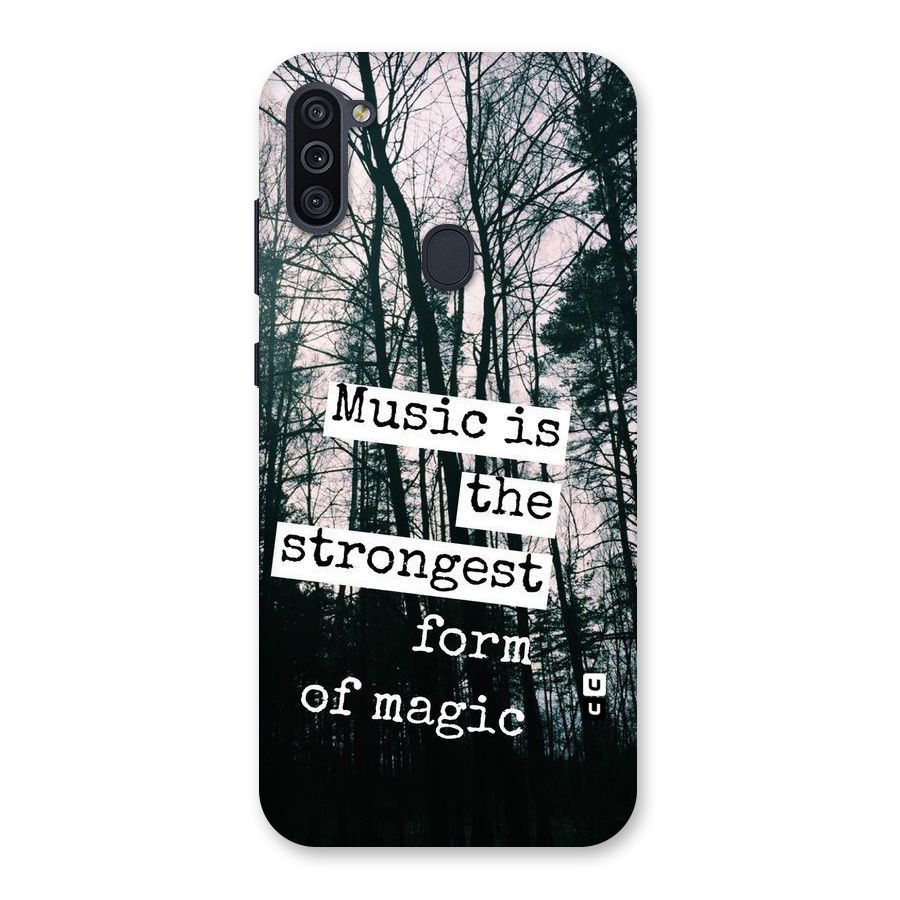Music Magic Back Case for Galaxy M11
