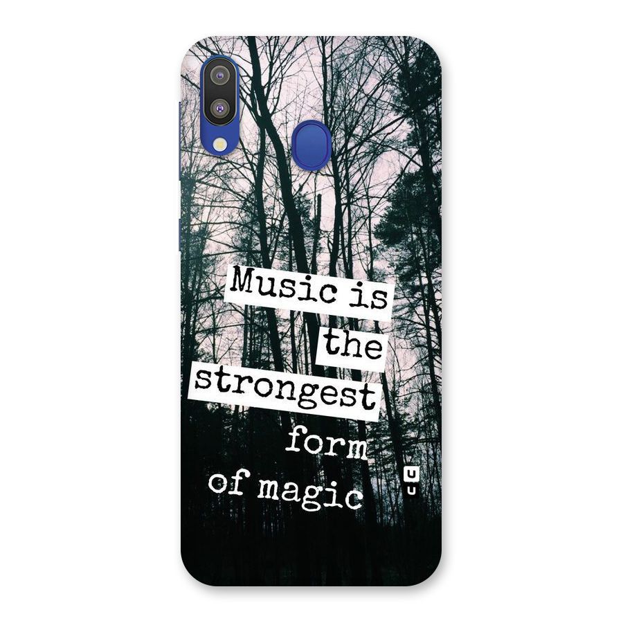 Music Magic Back Case for Galaxy M20