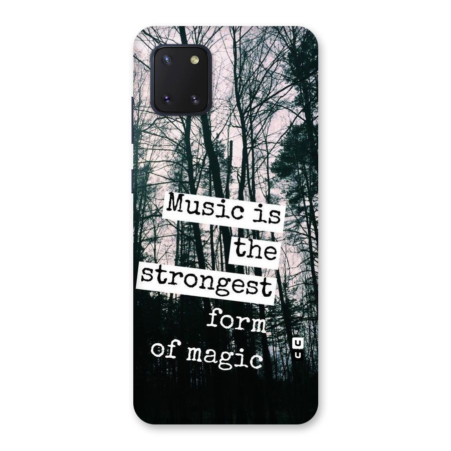 Music Magic Back Case for Galaxy Note 10 Lite