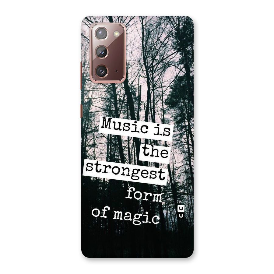 Music Magic Back Case for Galaxy Note 20