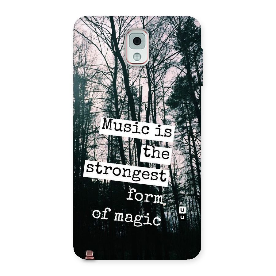Music Magic Back Case for Galaxy Note 3