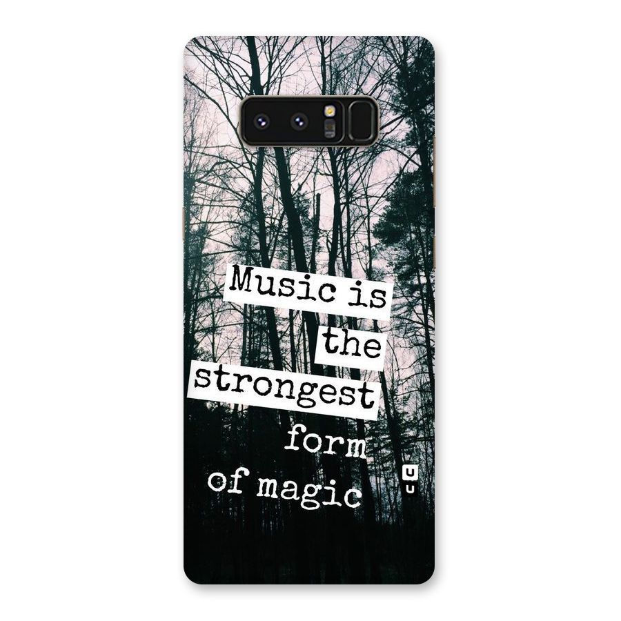Music Magic Back Case for Galaxy Note 8