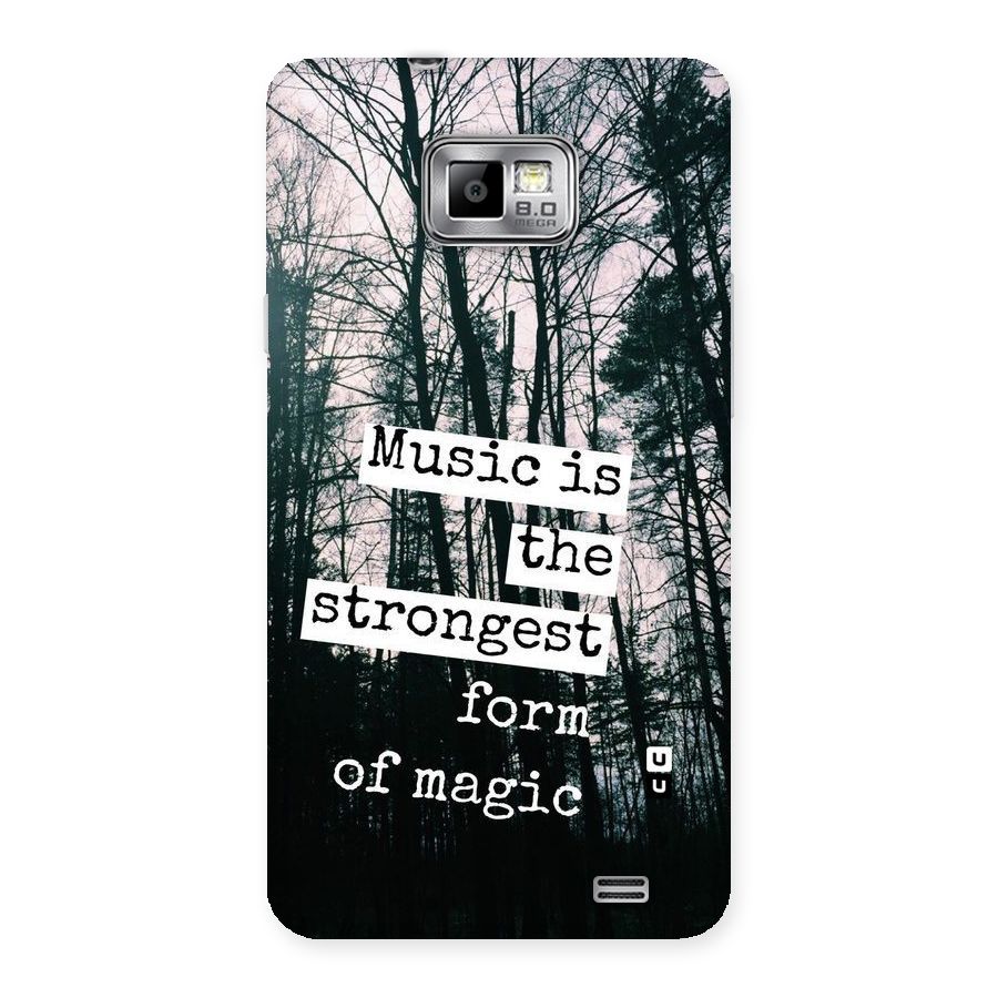 Music Magic Back Case for Galaxy S2