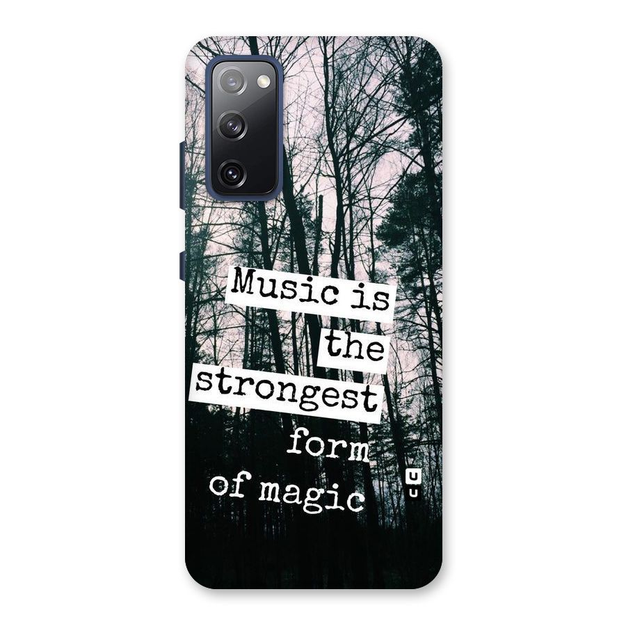 Music Magic Back Case for Galaxy S20 FE