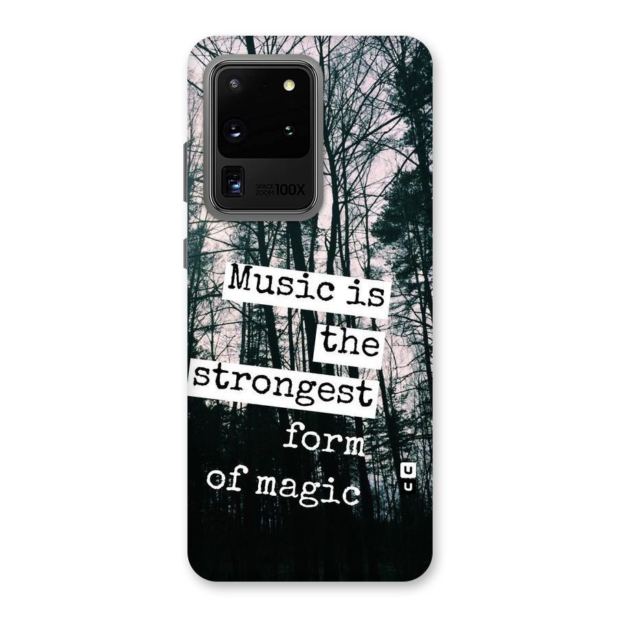 Music Magic Back Case for Galaxy S20 Ultra