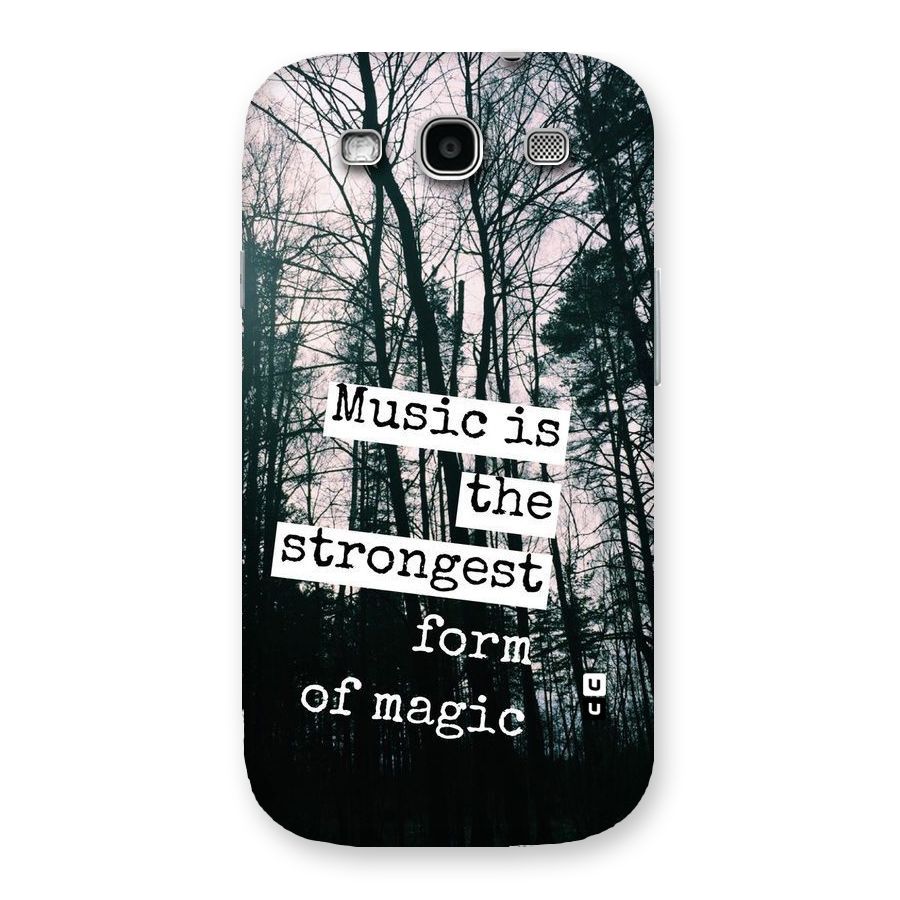 Music Magic Back Case for Galaxy S3