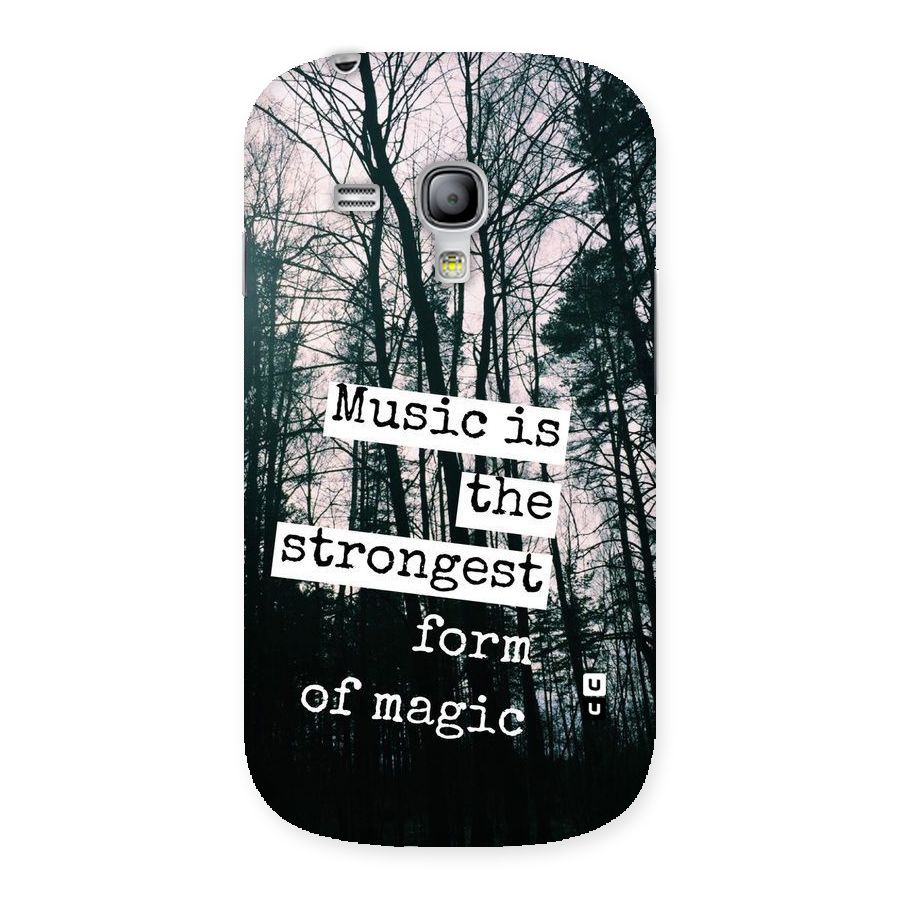 Music Magic Back Case for Galaxy S3 Mini