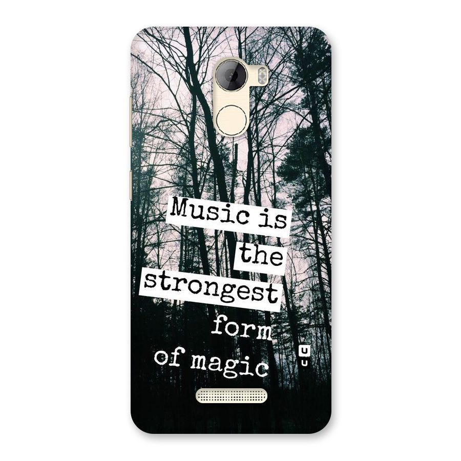 Music Magic Back Case for Gionee A1 LIte