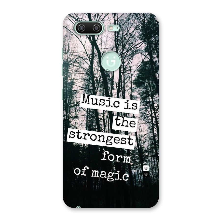 Music Magic Back Case for Gionee S10