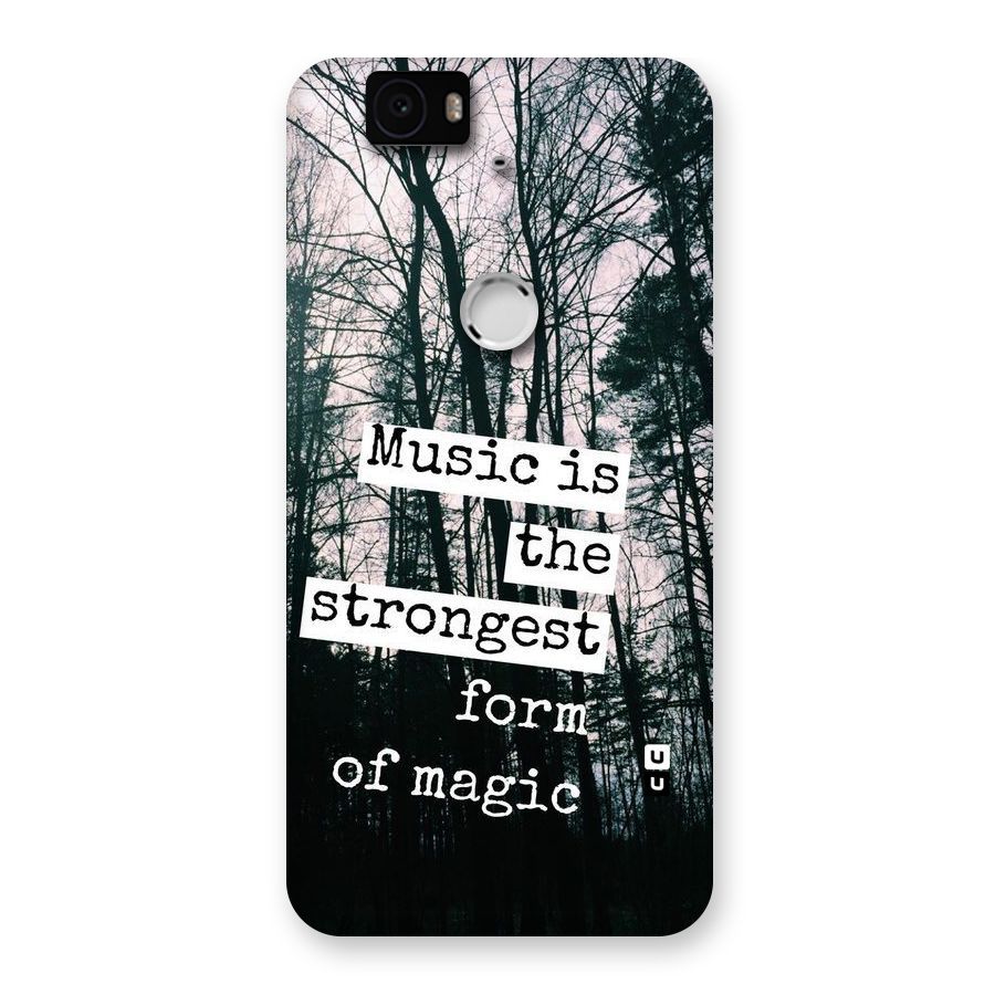 Music Magic Back Case for Google Nexus-6P