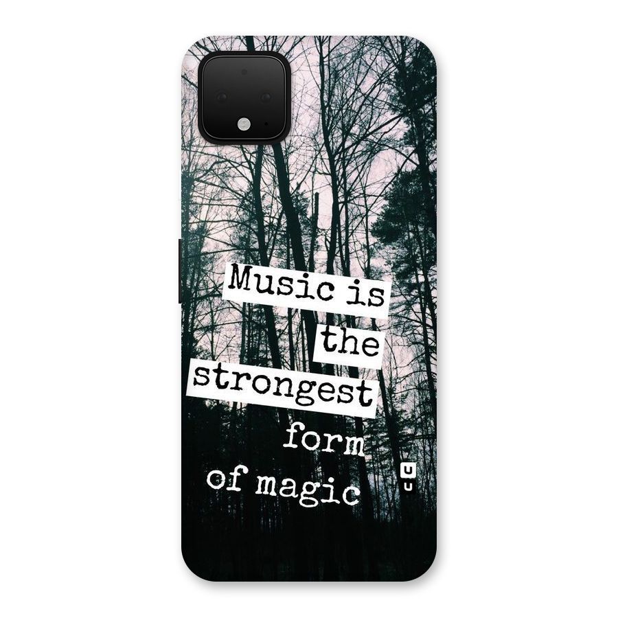 Music Magic Back Case for Google Pixel 4 XL