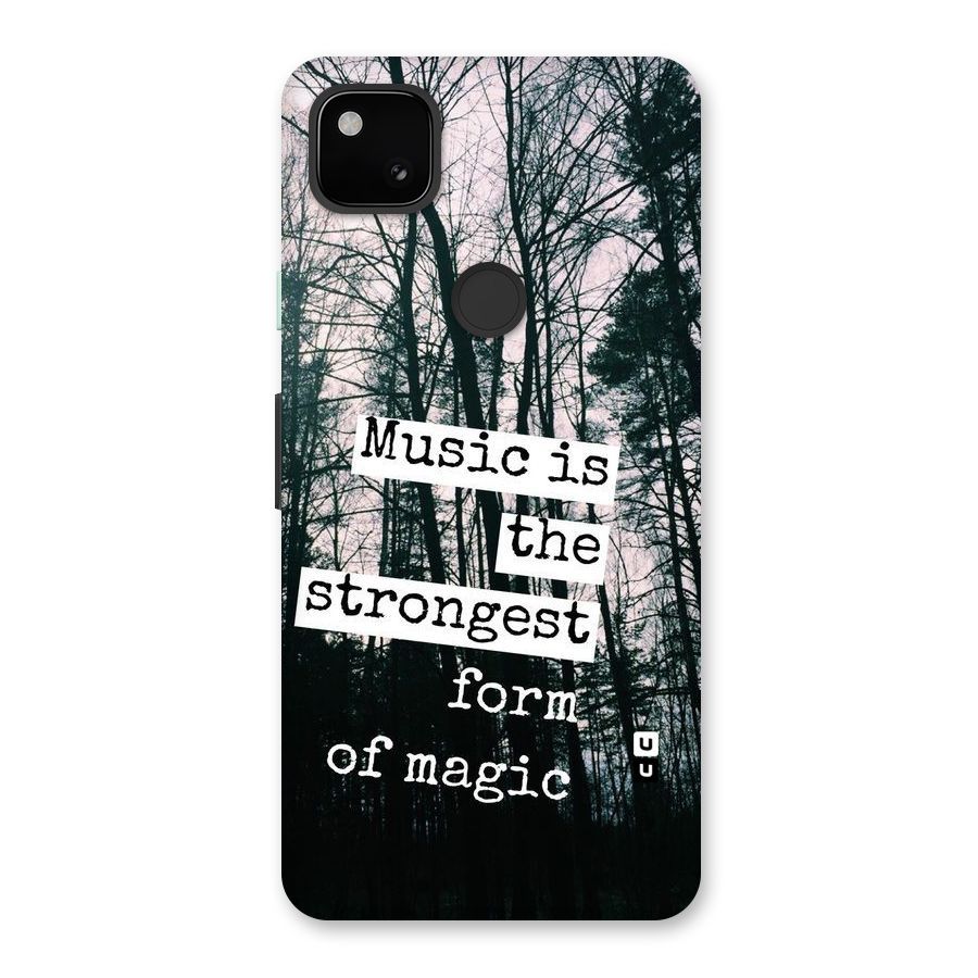 Music Magic Back Case for Google Pixel 4a