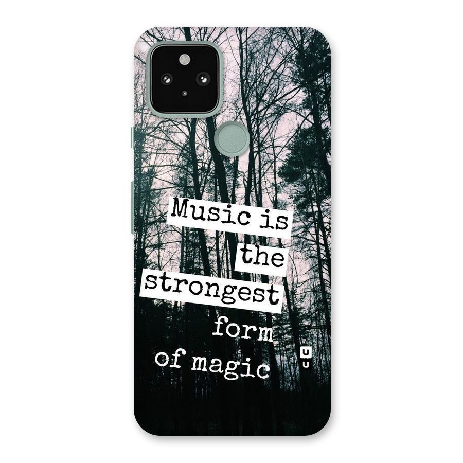 Music Magic Back Case for Google Pixel 5